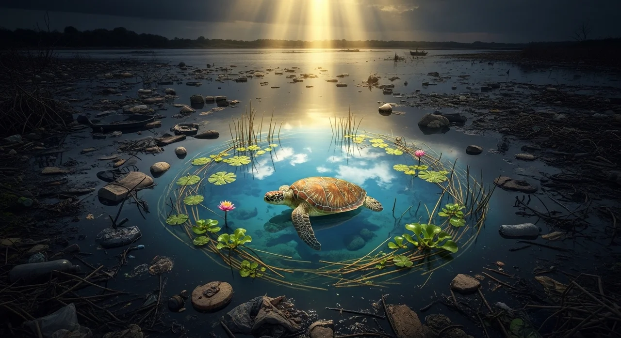 남생이가 멸종위기에 처한 이유