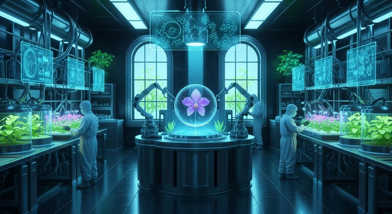 최신 과학 기술을 이용한 한란 복원 사례