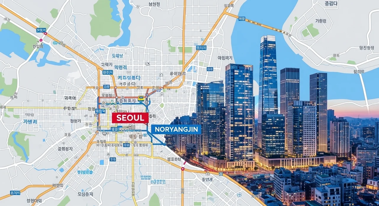 입지 분석: 왜 노량진인가?