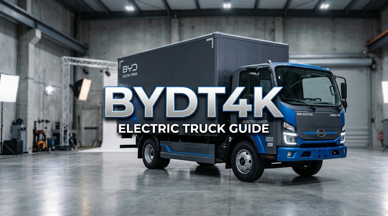 BYDT4K 전기 화물차 특징과 구매 가이드: 효율적인 1톤 트럭 선택법