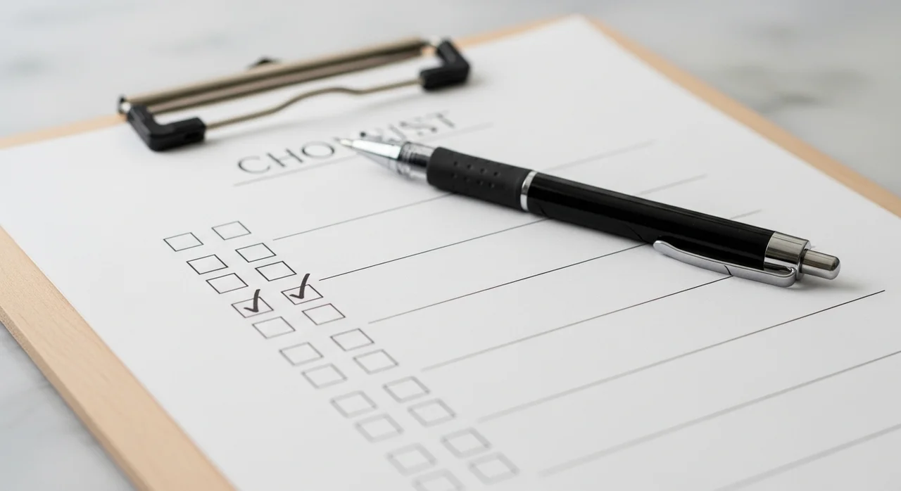 사용인감계 준비물 체크리스트