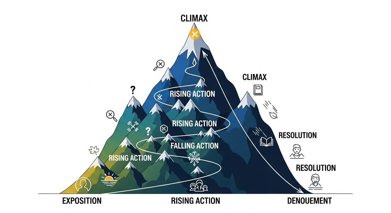 서사 구조 속 클라이맥스의 위치