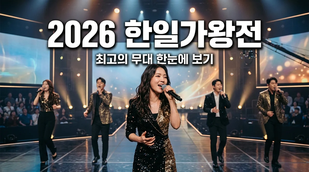 2026 한일가왕전 출연진 및 관전 포인트 총정리