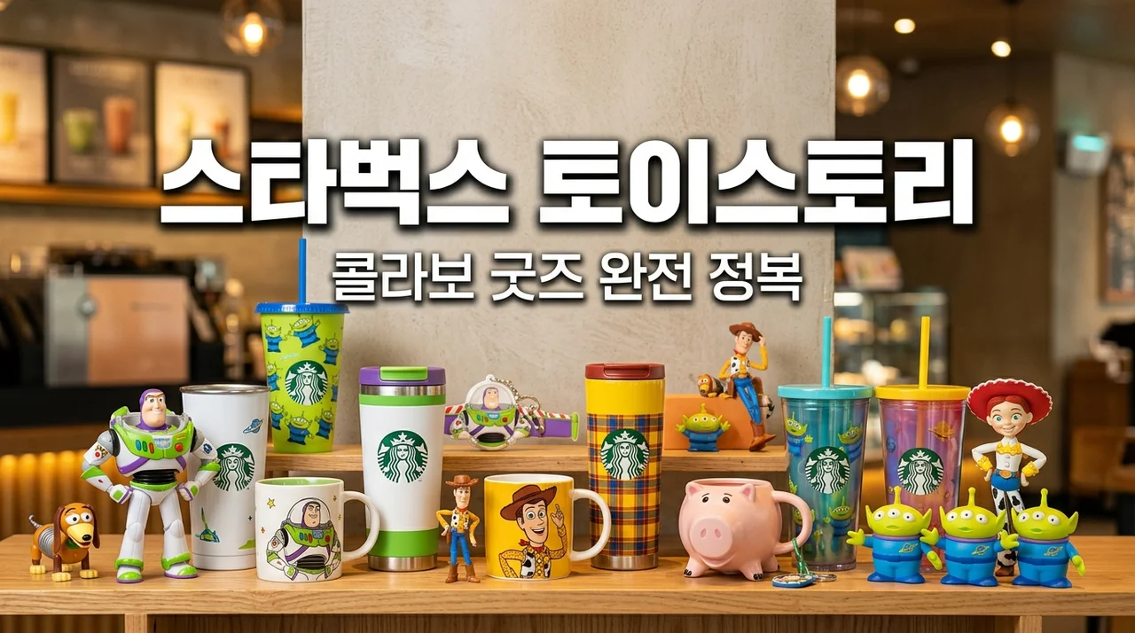 스타벅스 토이스토리 콜라보, 완벽 정리 및 득템 노하우