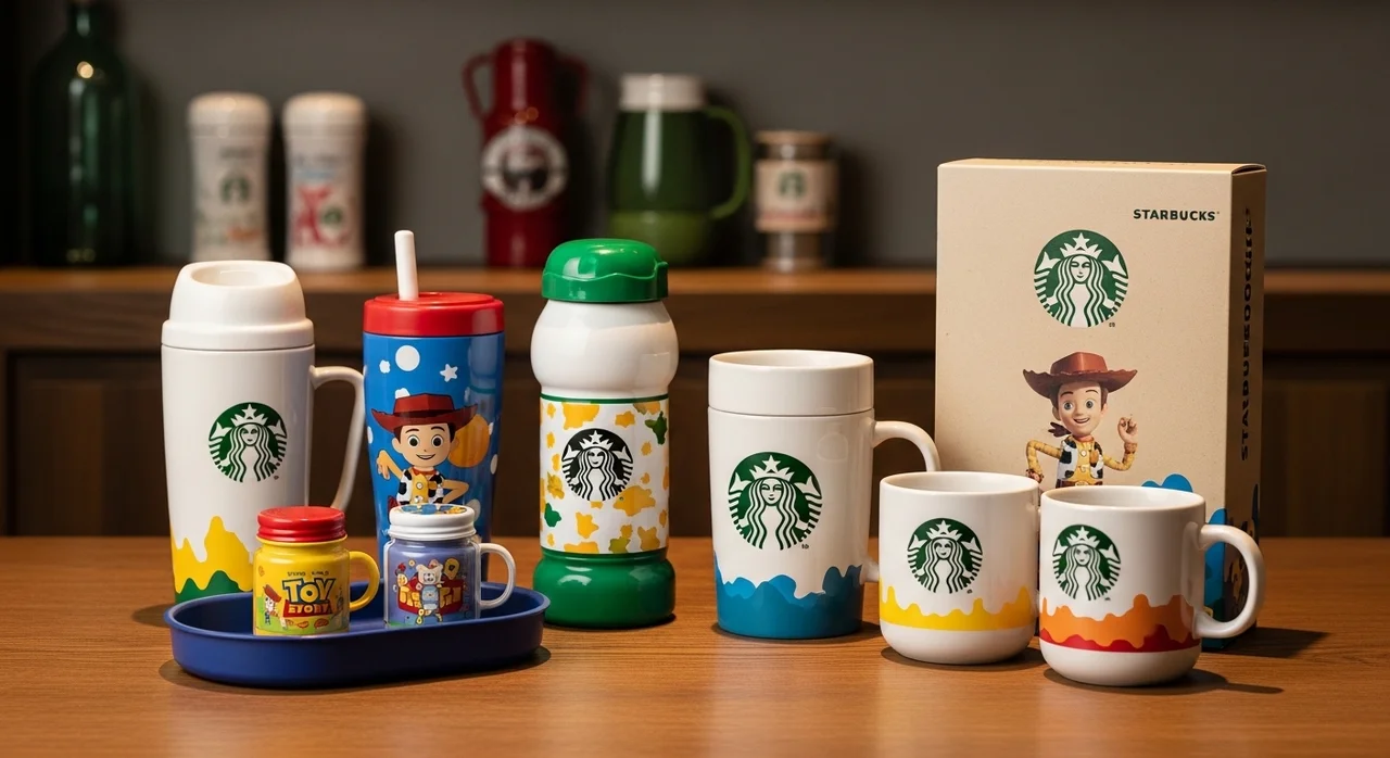 한눈에 보는 스타벅스 토이스토리 라인업