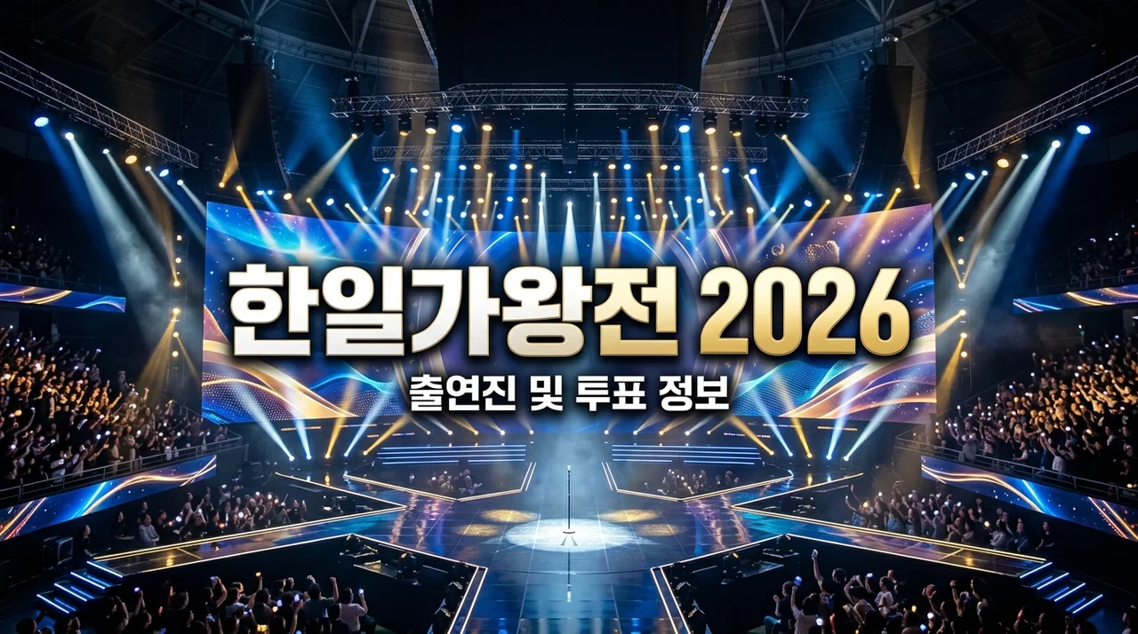 한일가왕전 2026, 출연진 정보부터 투표 방법까지 완벽 정리