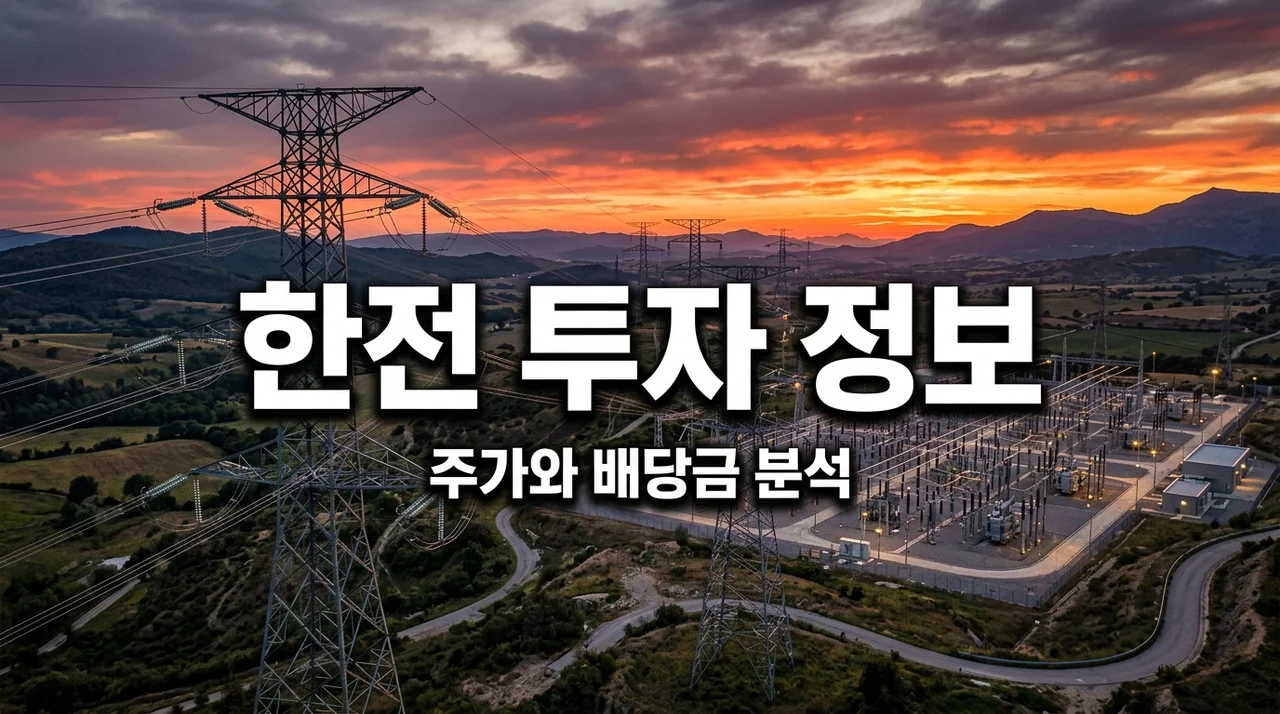 한국전력 주가 전망 및 배당금 투자 시 꼭 알아야 할 핵심 포인트