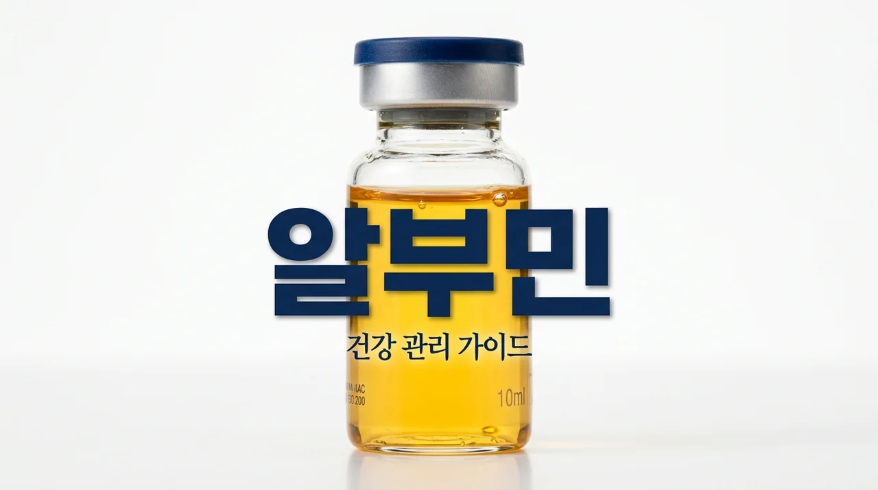 알부민 효능과 올바른 선택 방법: 건강 관리를 위한 핵심 가이드