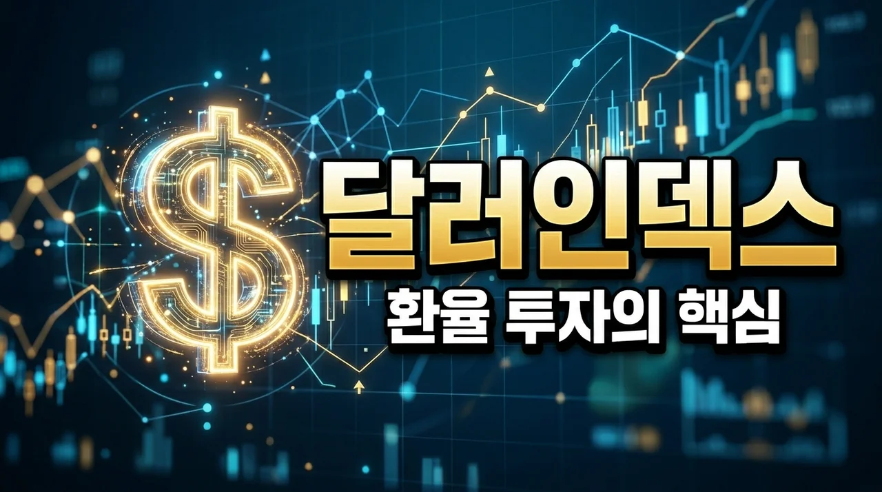 달러인덱스란 무엇일까? 환율 흐름 읽는 법 완벽 정리