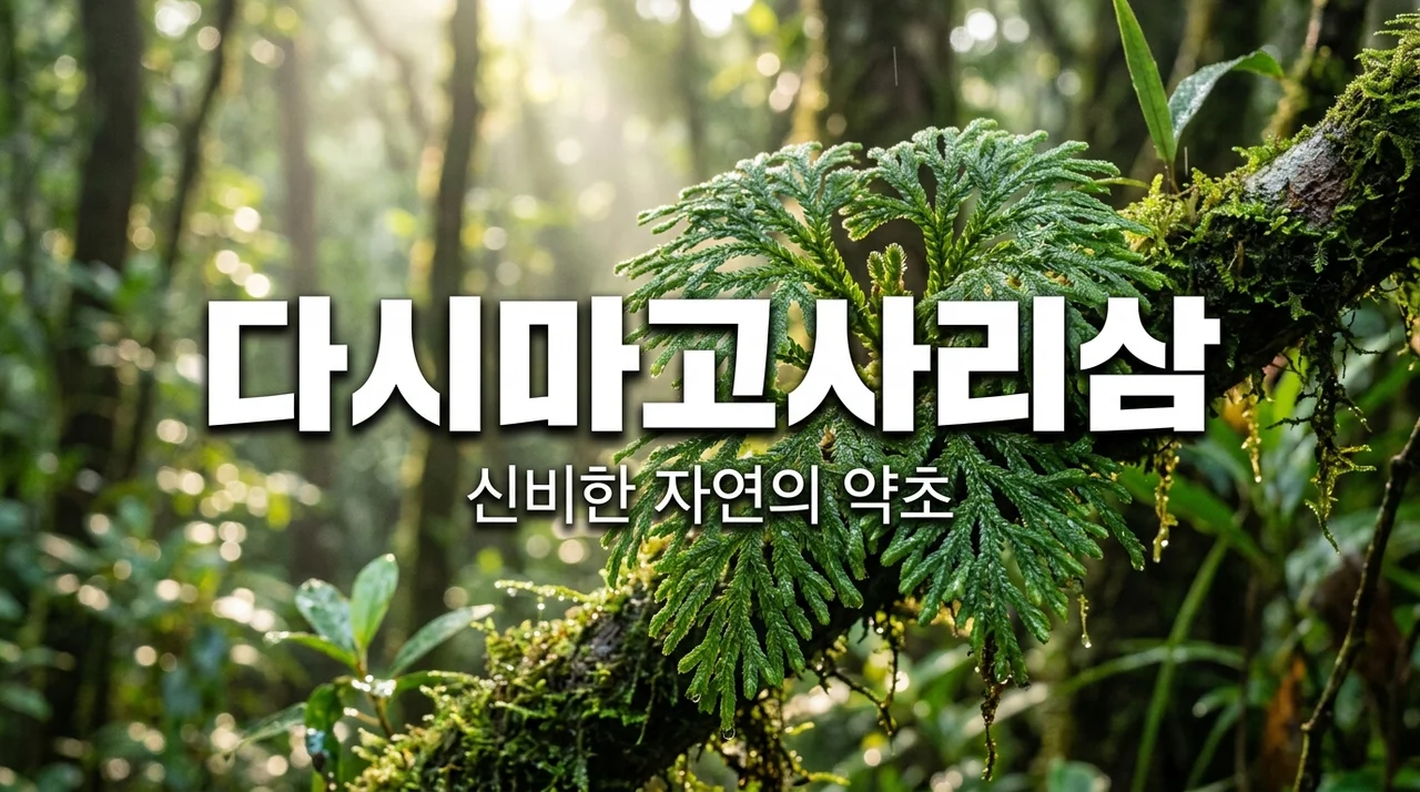 다시마고사리삼 효능과 특징, 산야초에 숨겨진 신비함