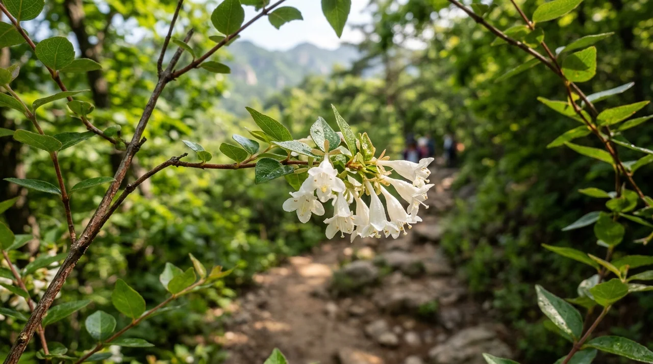 주걱댕강나무 특징과 천성산 야생화 탐방 완벽 가이드