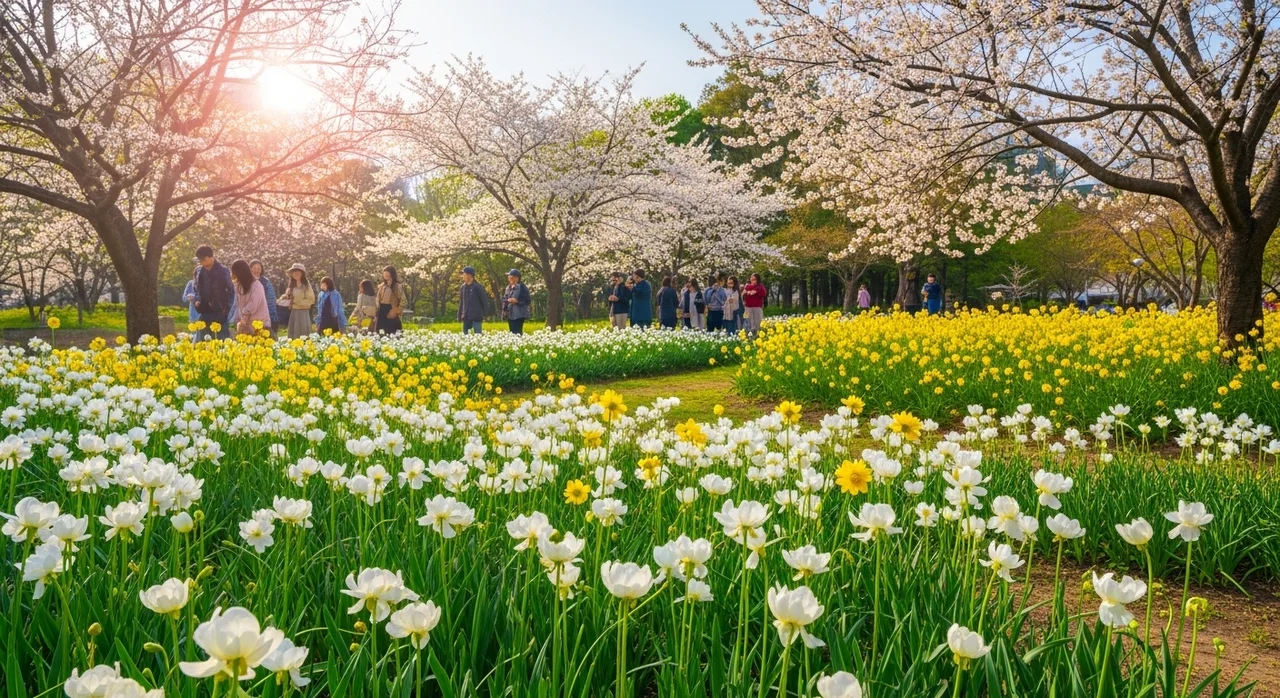 미선나무와 히어리, 봄꽃 나들이 즐기기