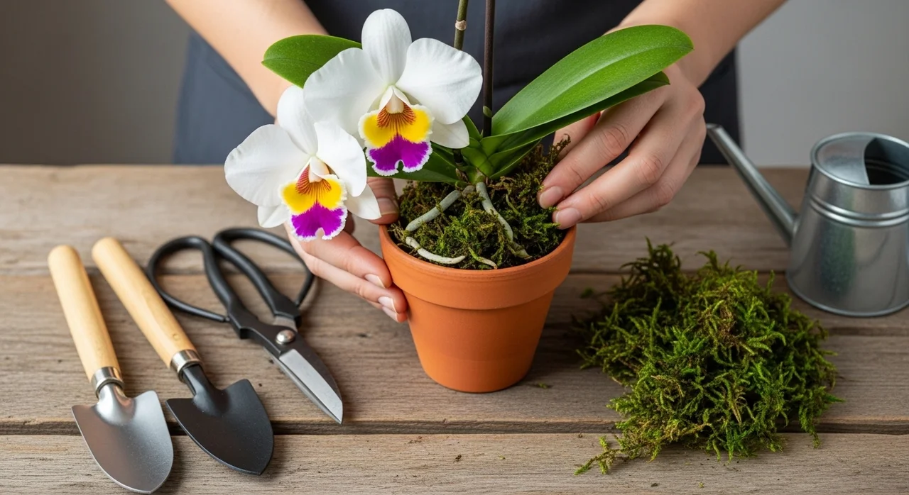 실패 없는 분갈이와 수태 활용법