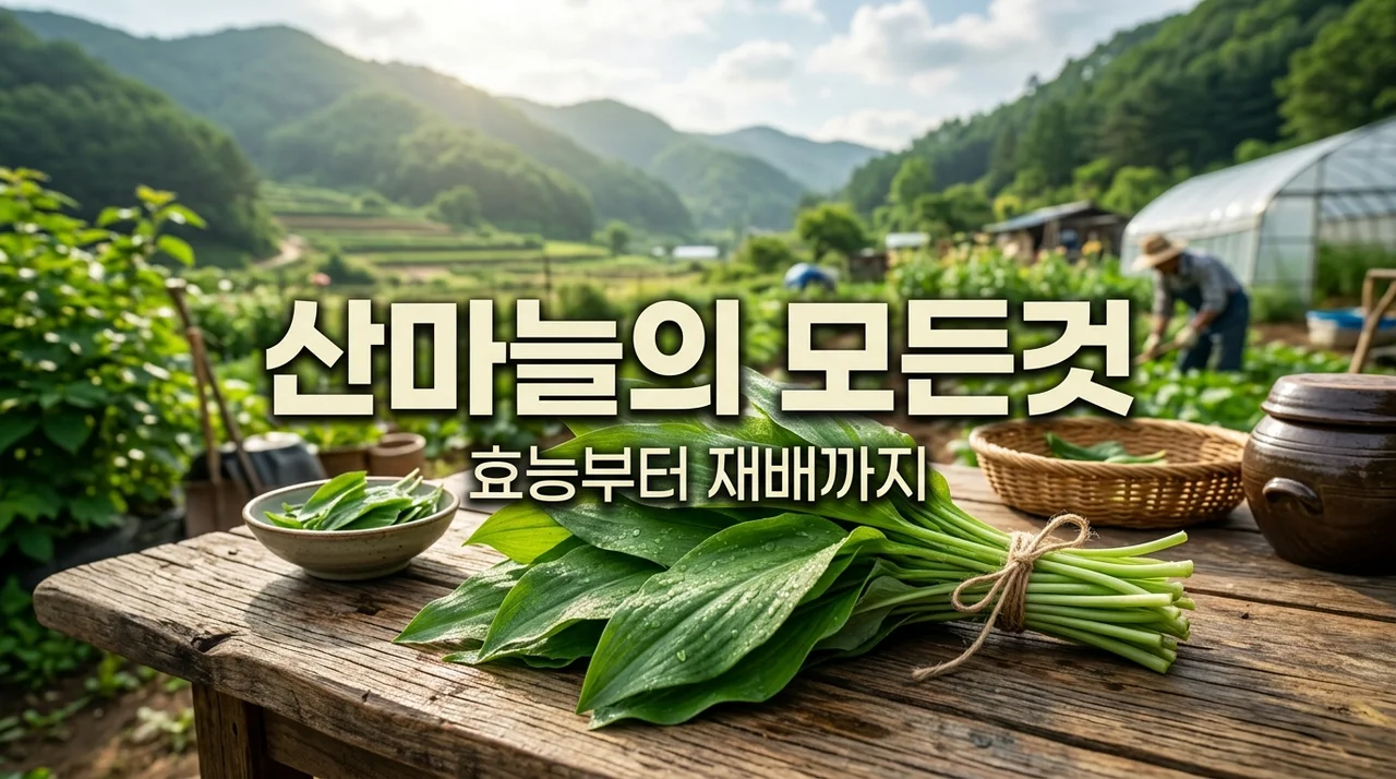 산마늘 효능과 재배법: 명이나물 제대로 알고 키우는 꿀팁