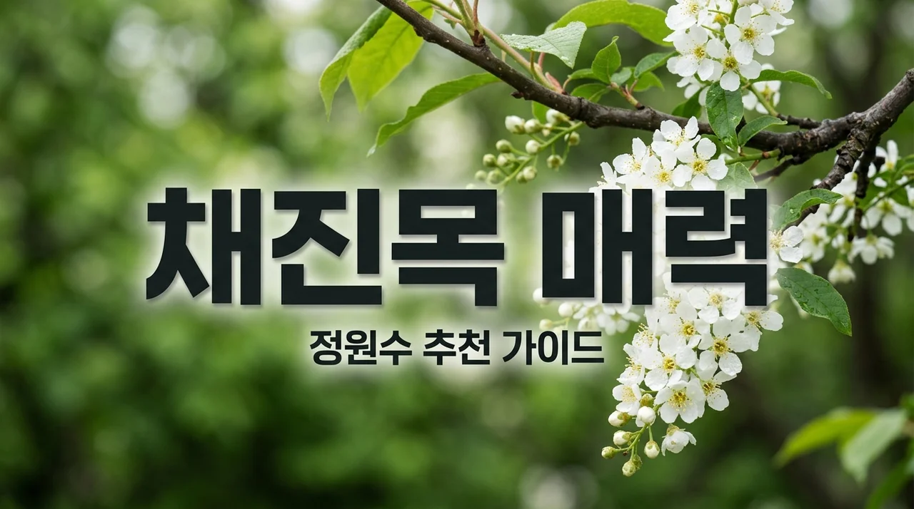 채진목 키우기: 정원수 추천 이유와 준베리 열매의 매력