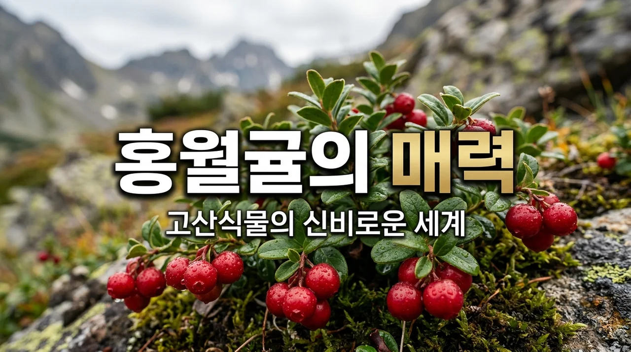 홍월귤이란? 붉은 열매가 매력적인 고산 식물의 모든 것