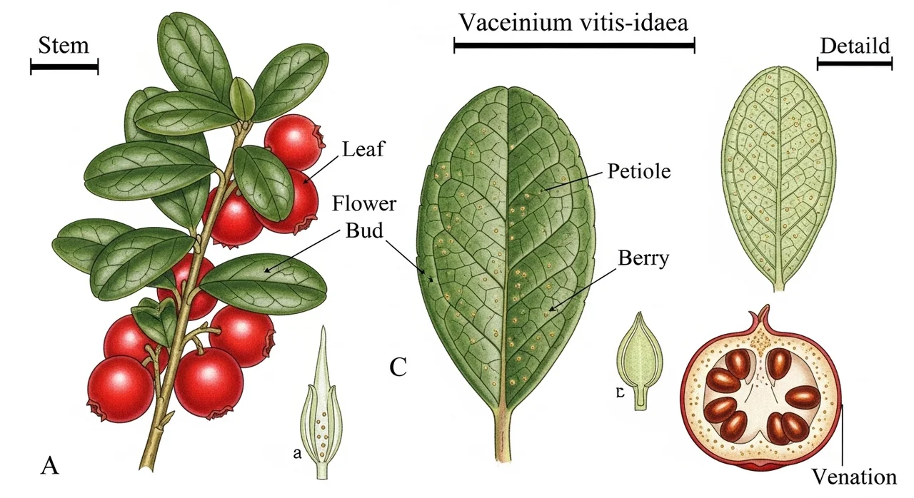 홍월귤의 생태적 특징 한눈에 보기