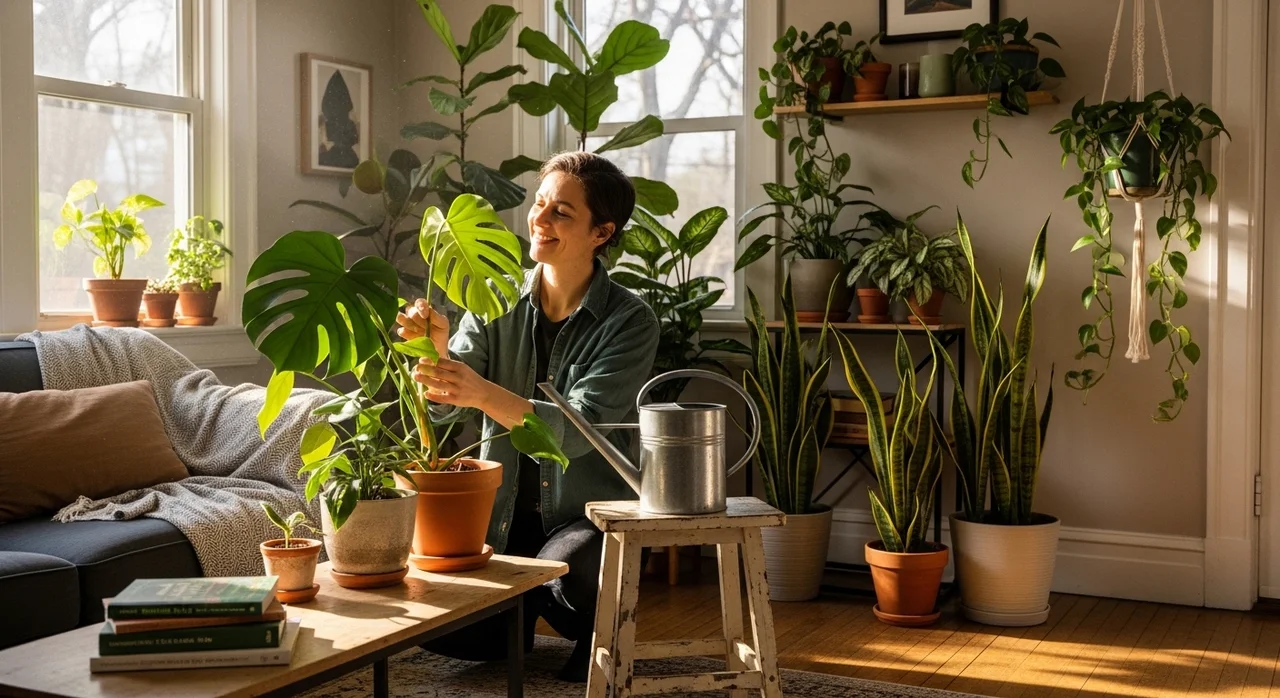 초보자를 위한 성공적인 반려 식물 루틴