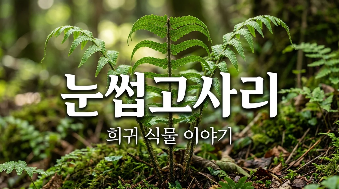 눈썹고사리 특징과 보호 가치: 멸종위기 야생생물 2급 식물 알아보기