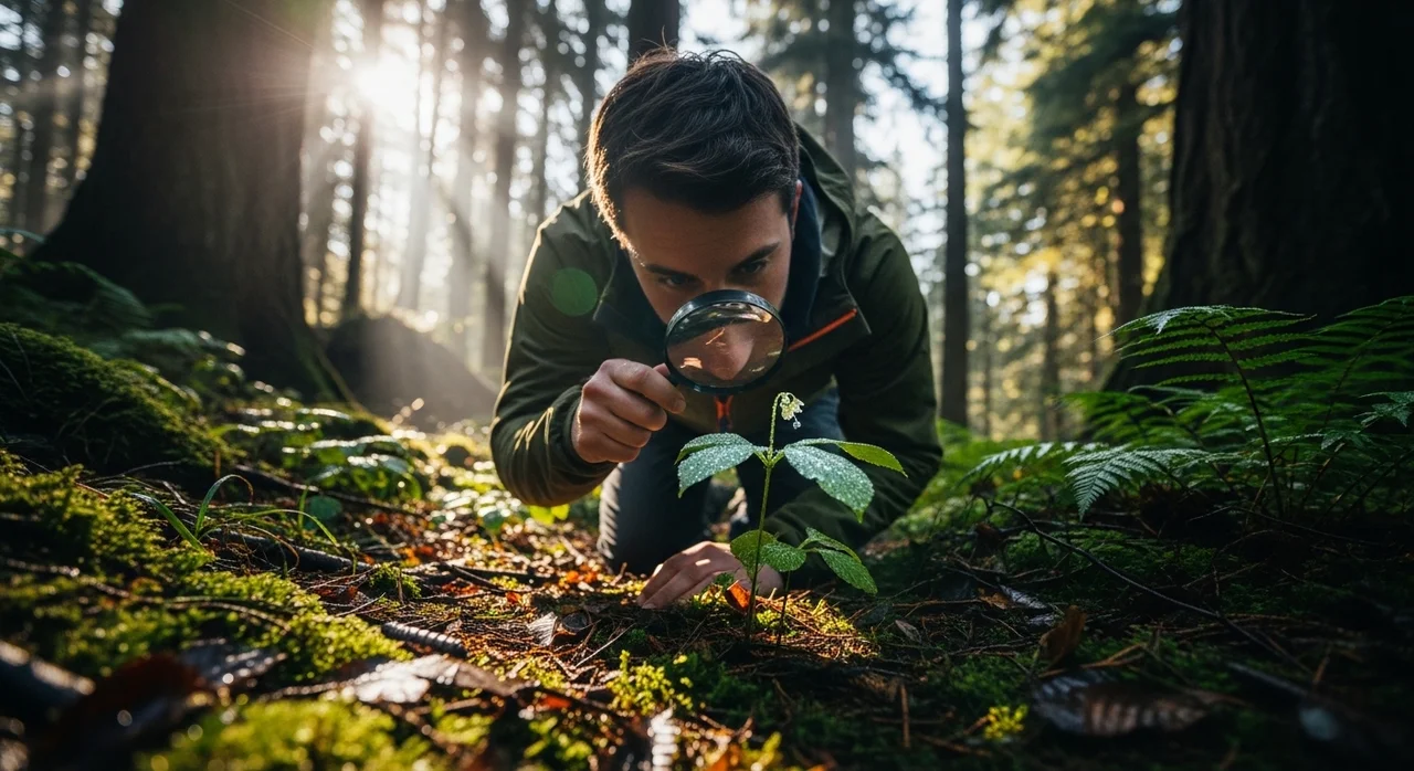 눈썹고사리를 관찰할 때 지켜야 할 예절