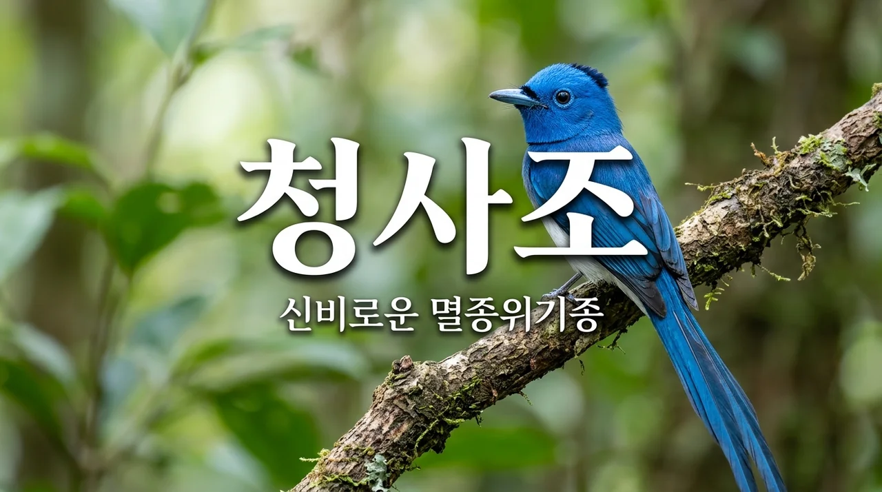 청사조: 신비로운 멸종위기종의 생태와 보호 필요성