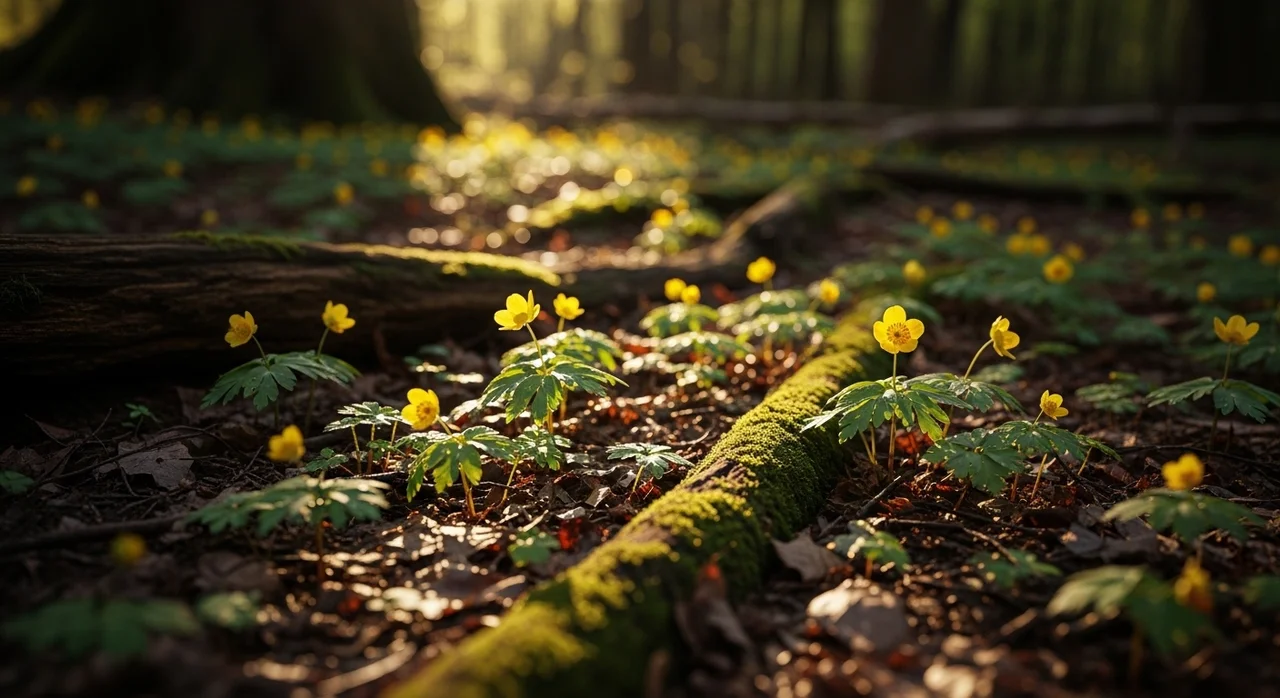 금새우난초를 만날 수 있는 최적의 환경