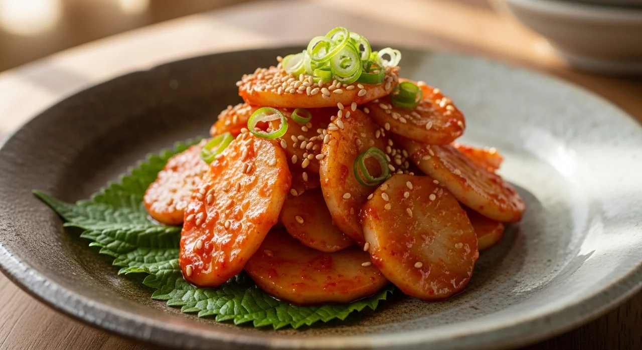 애기더덕을 활용한 건강한 식탁