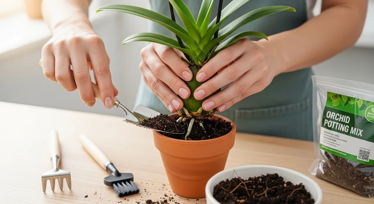 실패 없는 한란 분갈이와 식재 방법