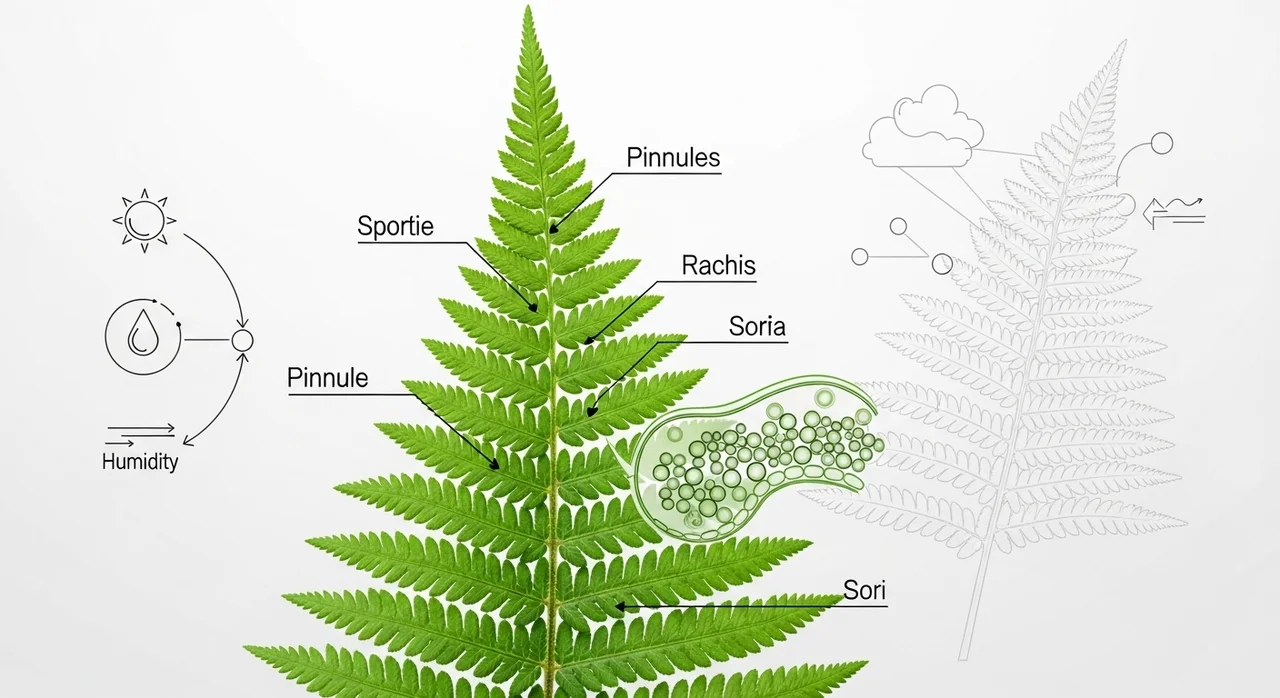 한들고사리의 주요 특징 한눈에 보기