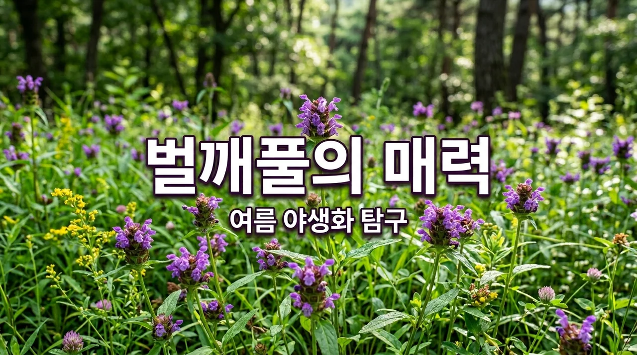 벌깨풀 꽃말과 생태적 특징, 여름 정원을 수놓는 매력
