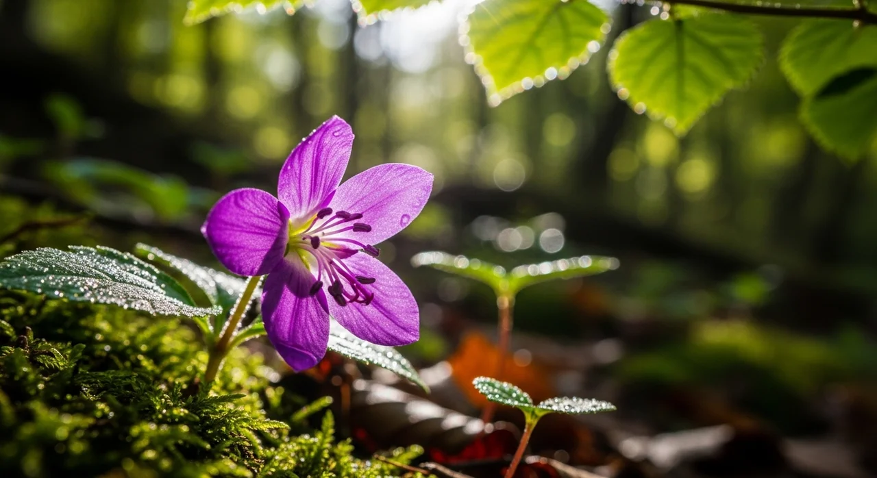 여름을 알리는 신비로운 야생화, 벌깨풀이란?