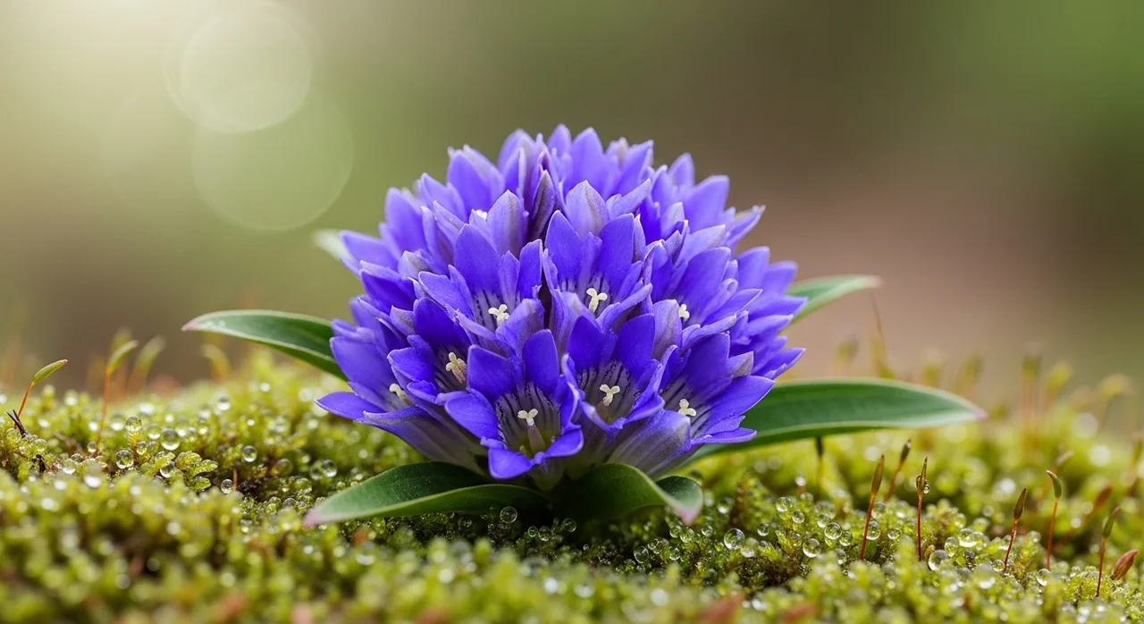 고산지대의 귀한 보석, 비로용담이란?