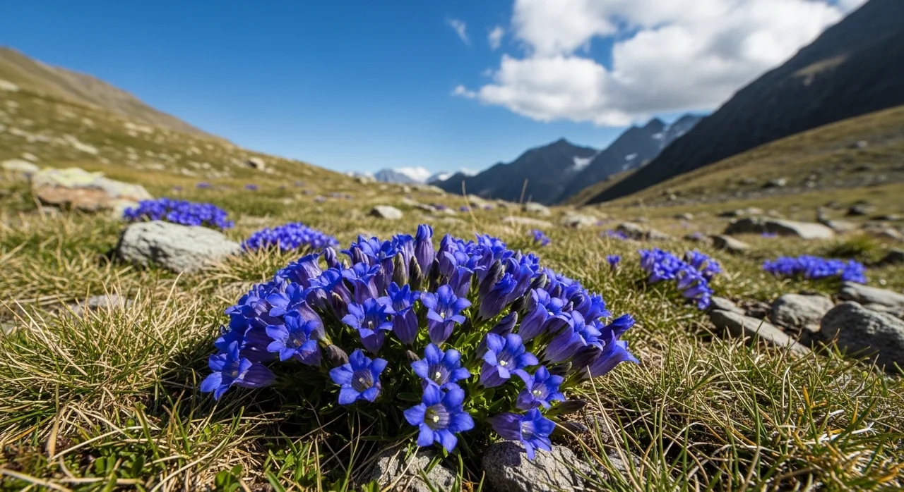 비로용담의 주요 생태적 특징