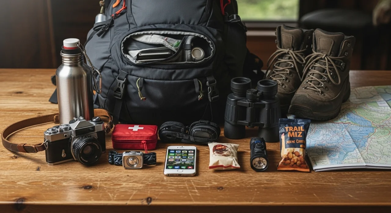 야생화 탐방을 위한 준비물 리스트