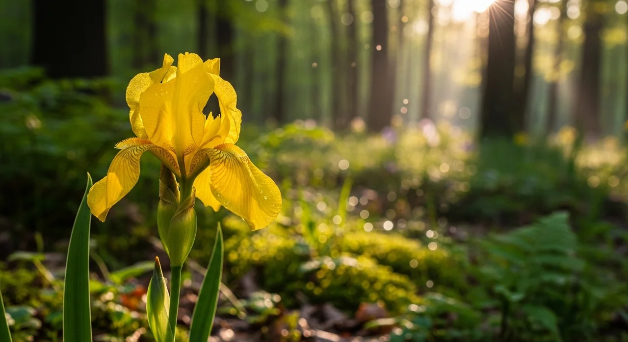 봄을 알리는 노란 물결, 노랑붓꽃은 어떤 꽃일까요?