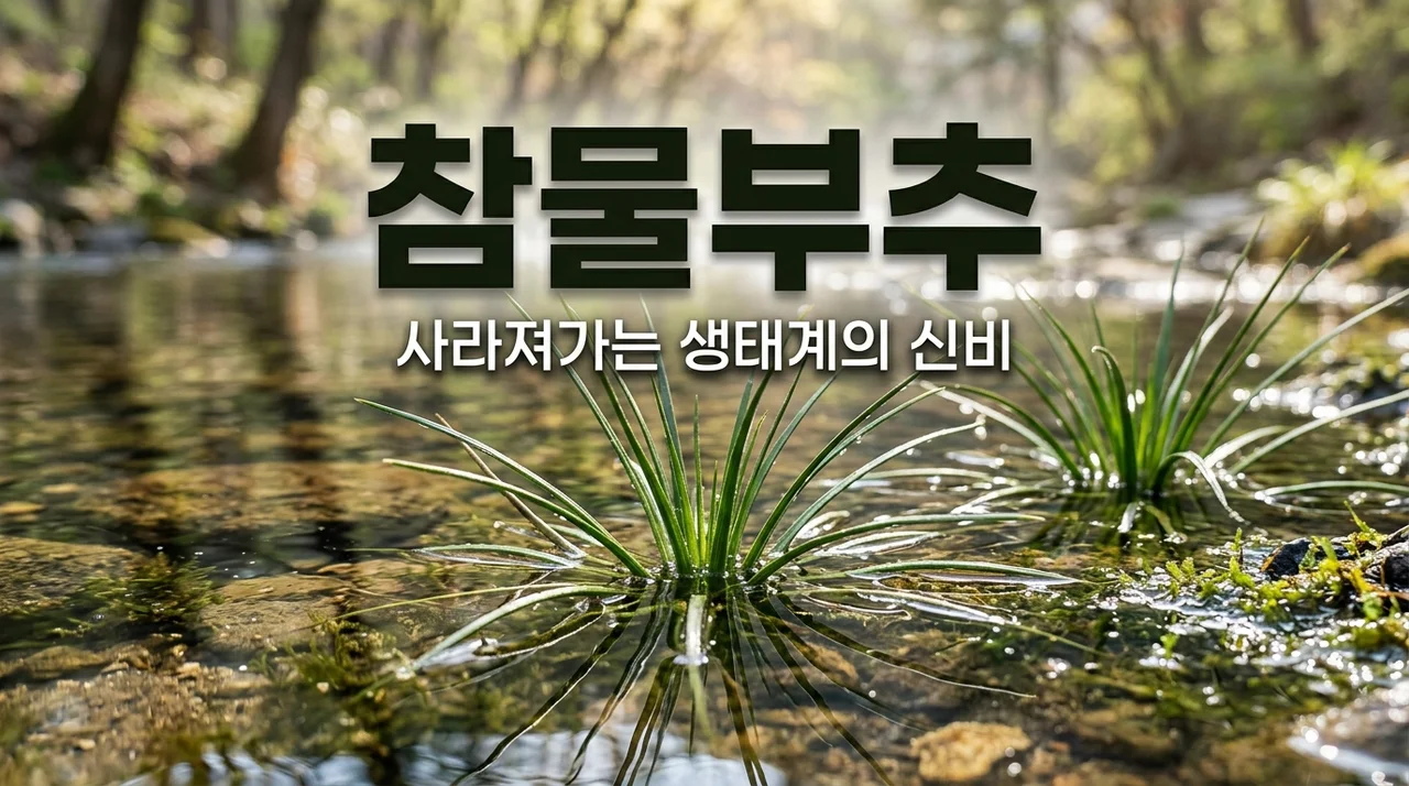 참물부추: 멸종위기 식물이자 우리 생태계의 보석