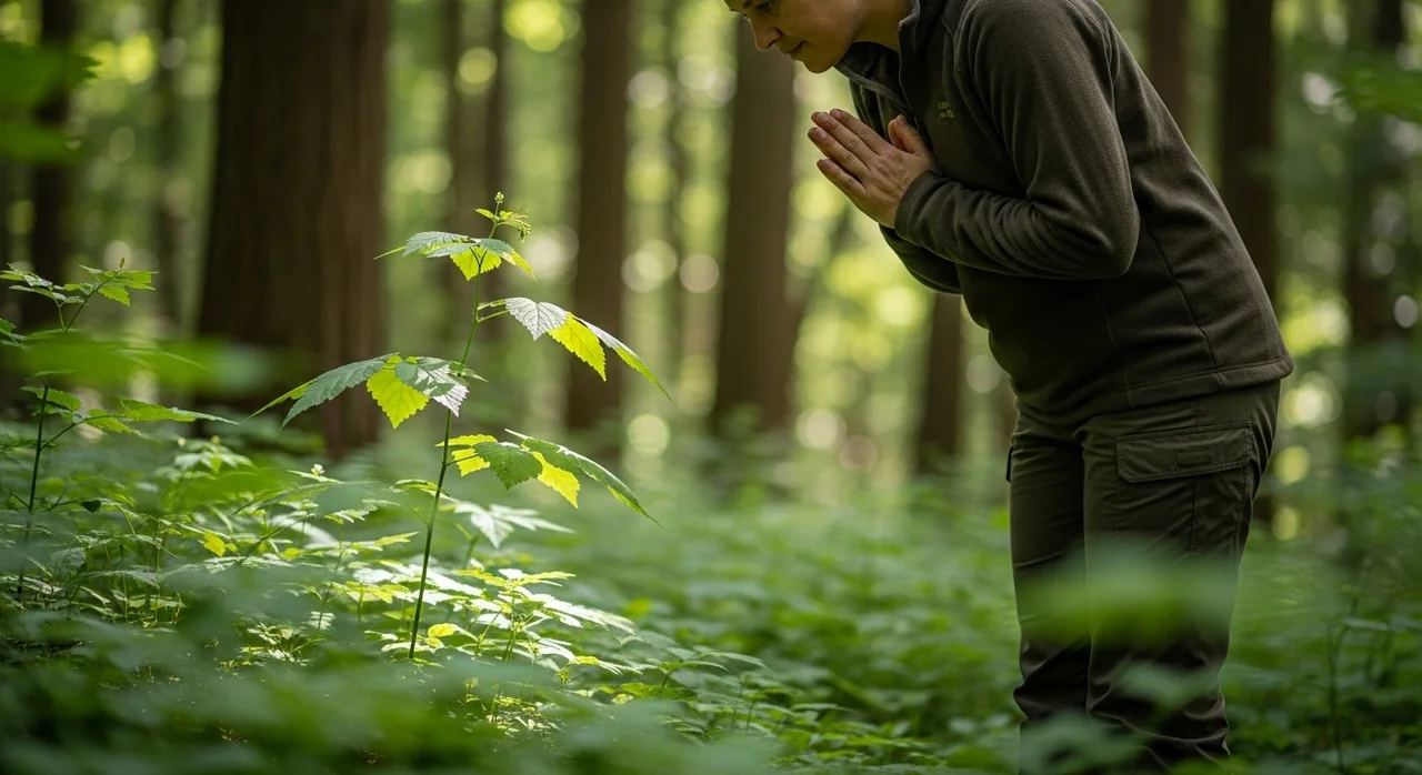 무주나무를 만났을 때 지켜야 할 예절