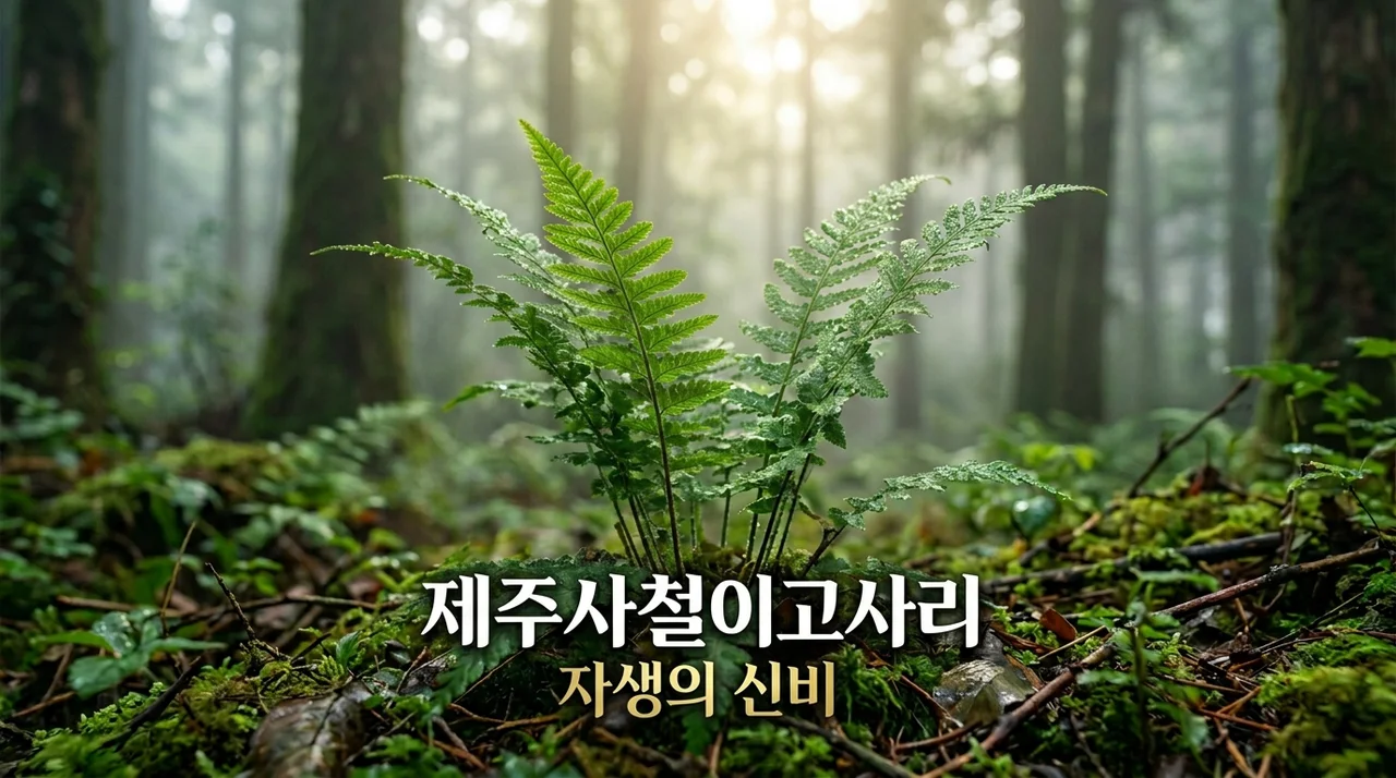 제주고사리삼: 지구상 유일, 제주에서만 만나는 신비로운 식물