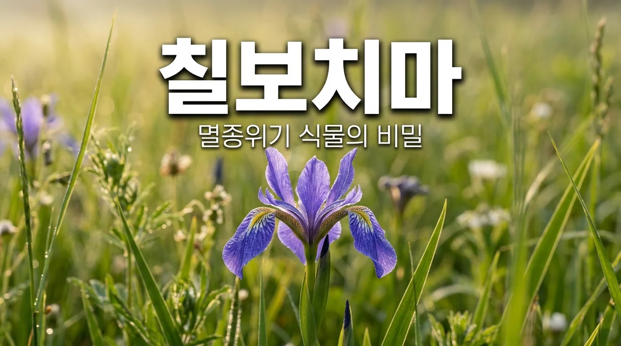칠보치마의 신비: 멸종위기종의 특징과 복원 이야기