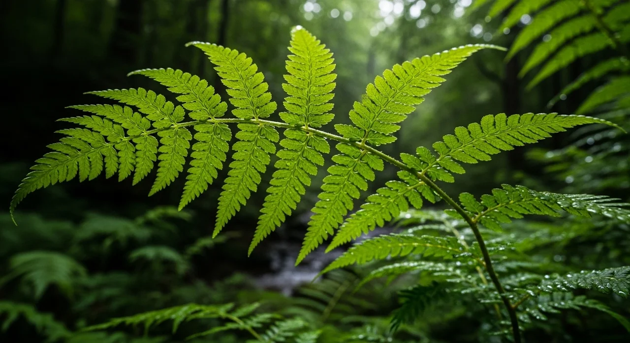 섬꿩고사리, 산행 중 마주치는 신비한 식물