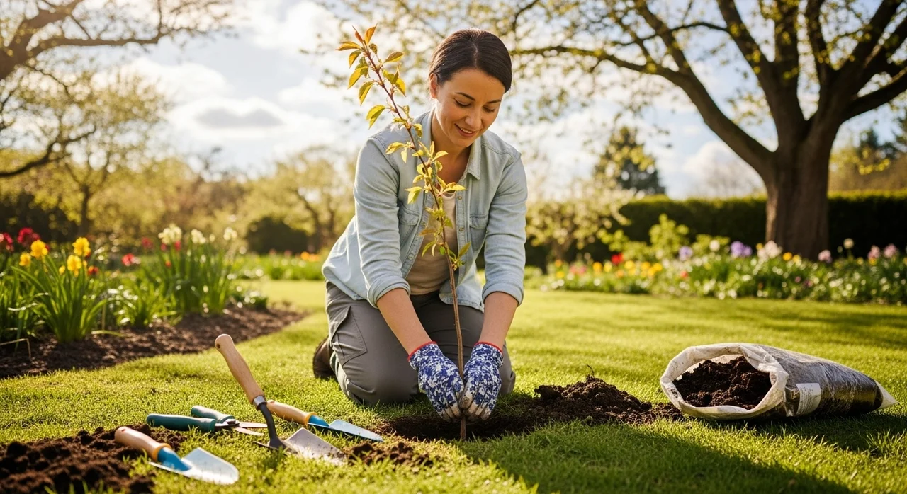 실패 없는 왕벚나무 묘목 심기 단계