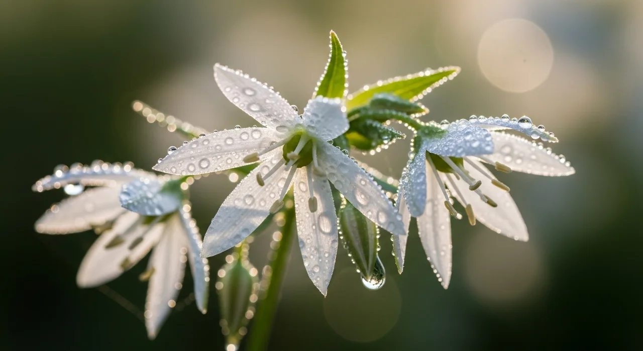 긴개별꽃과의 첫 만남, 봄을 알리는 작은 별