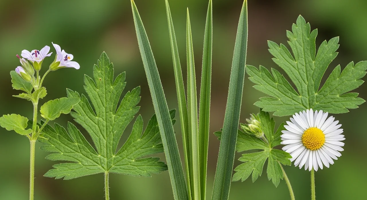 긴개별꽃을 식별하는 주요 포인트