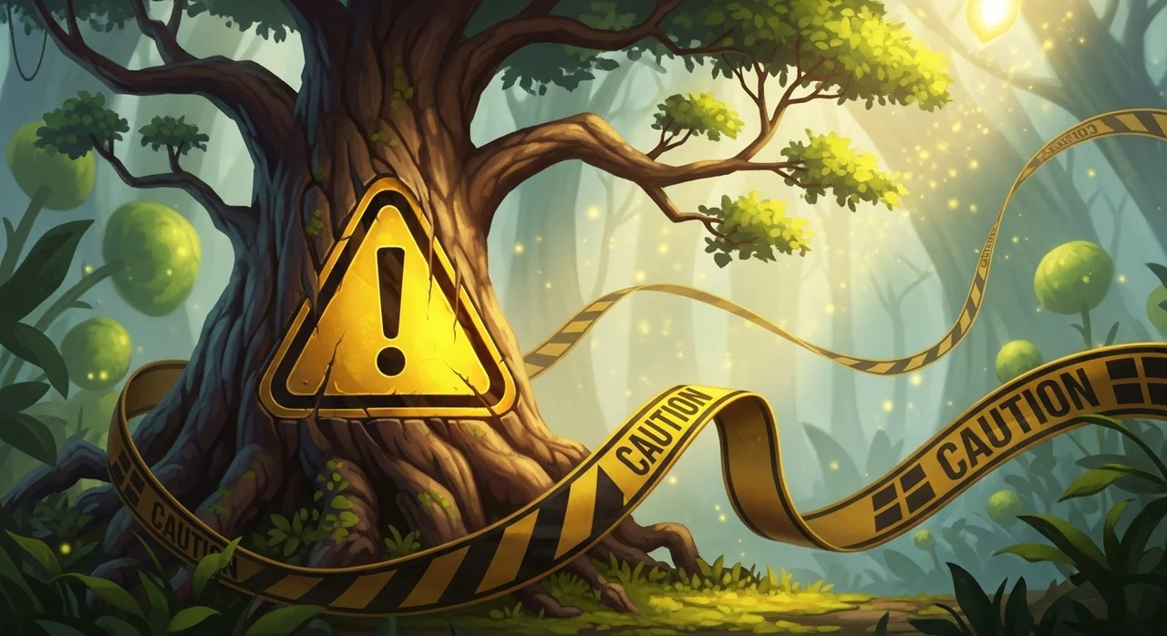 좀갈매나무 관찰 시 주의사항