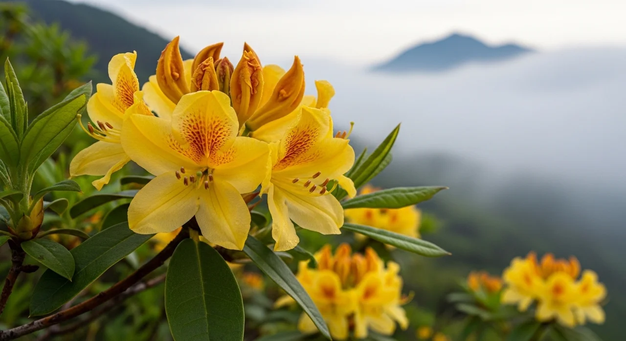 노랑만병초, 어떤 식물일까요?