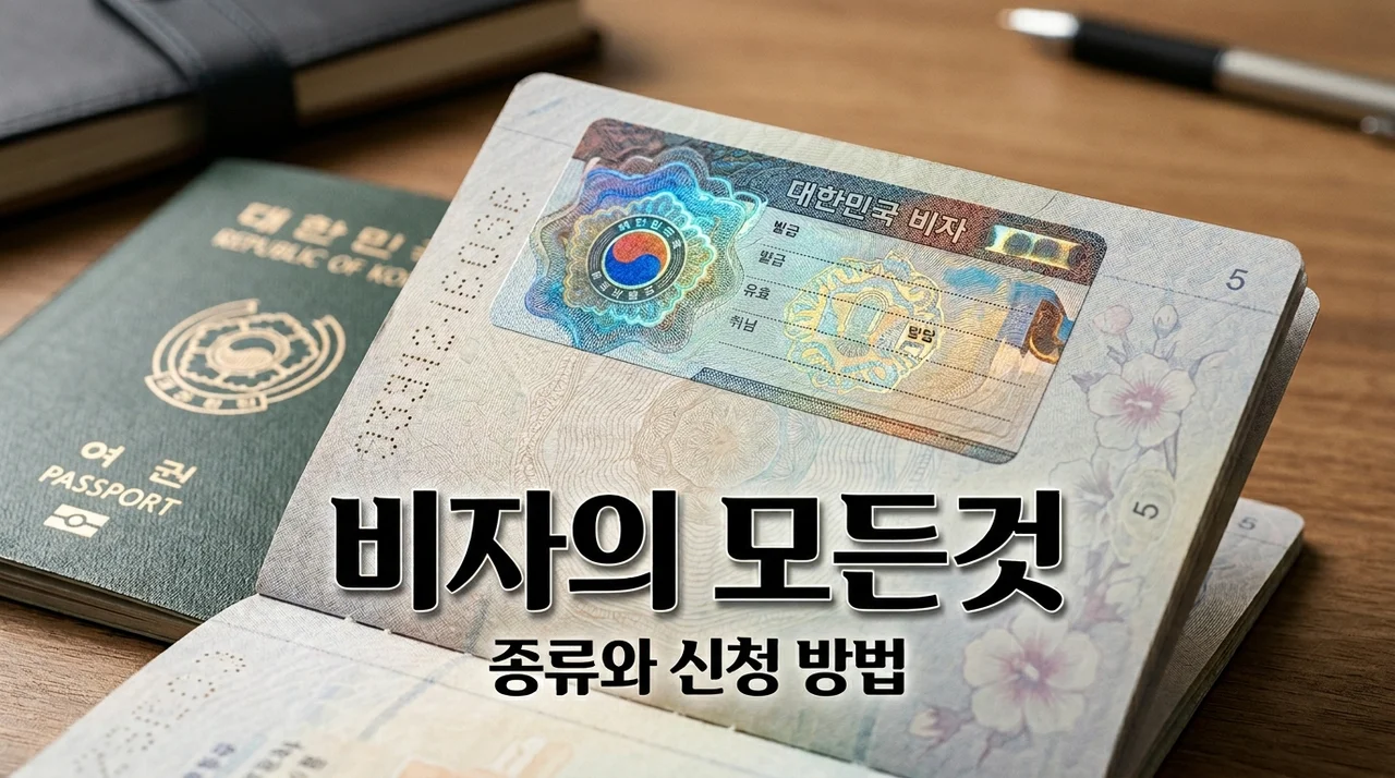 비자란 무엇인가? 종류부터 신청 절차까지 완벽 정리