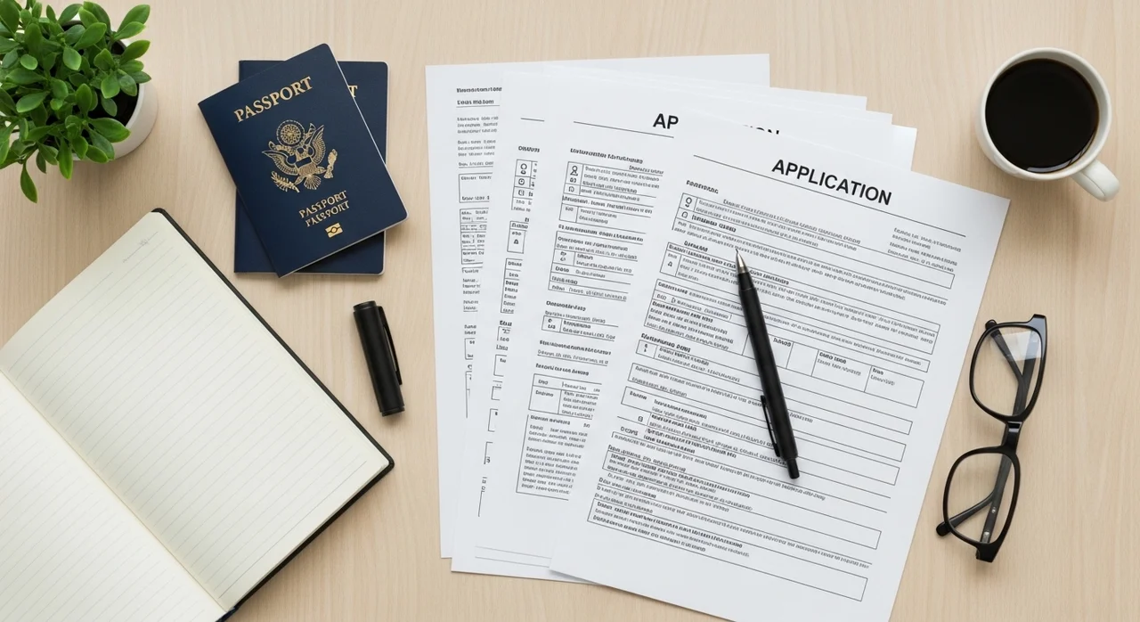 비자 신청을 위한 준비물 체크리스트
