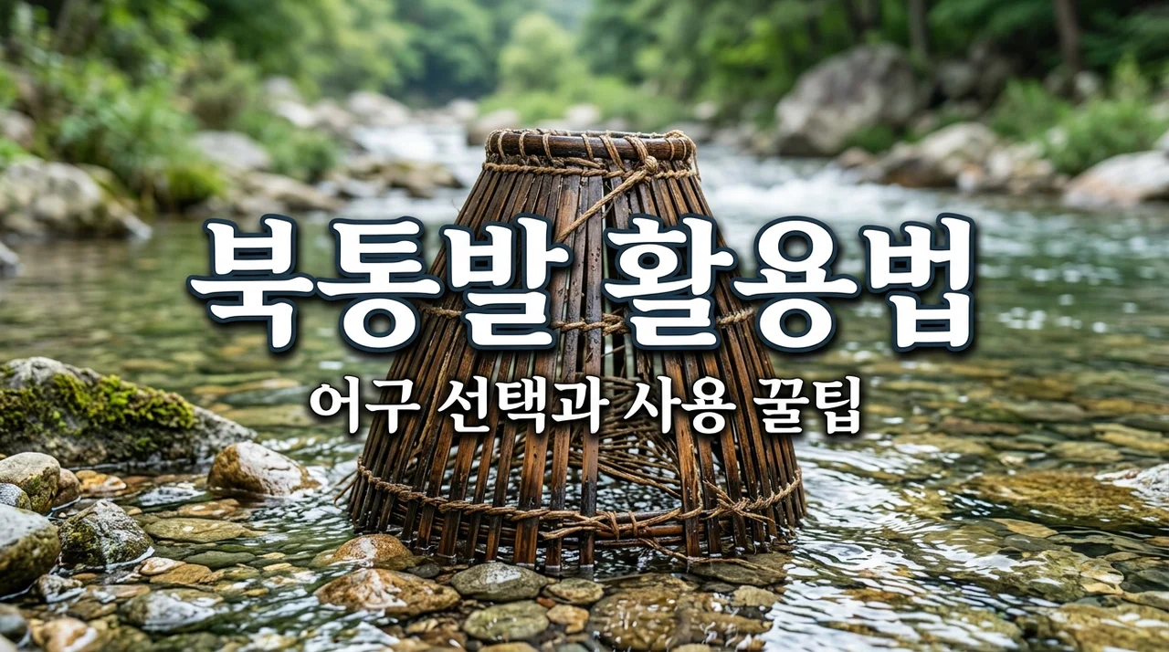 북통발 사용법 및 특징: 효율적인 어구 선택과 활용 가이드