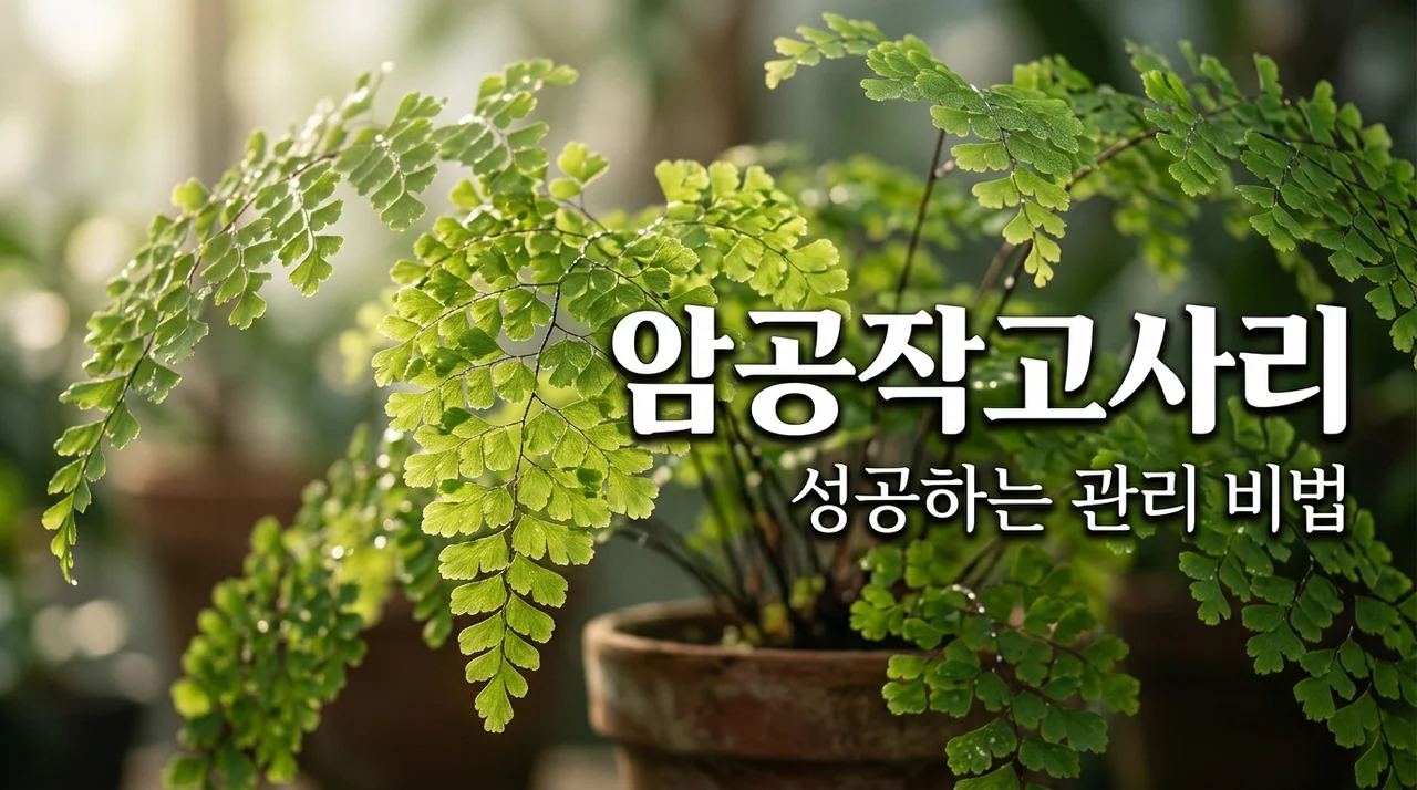 암공작고사리 키우기: 초보자도 성공하는 실내 가드닝 비법
