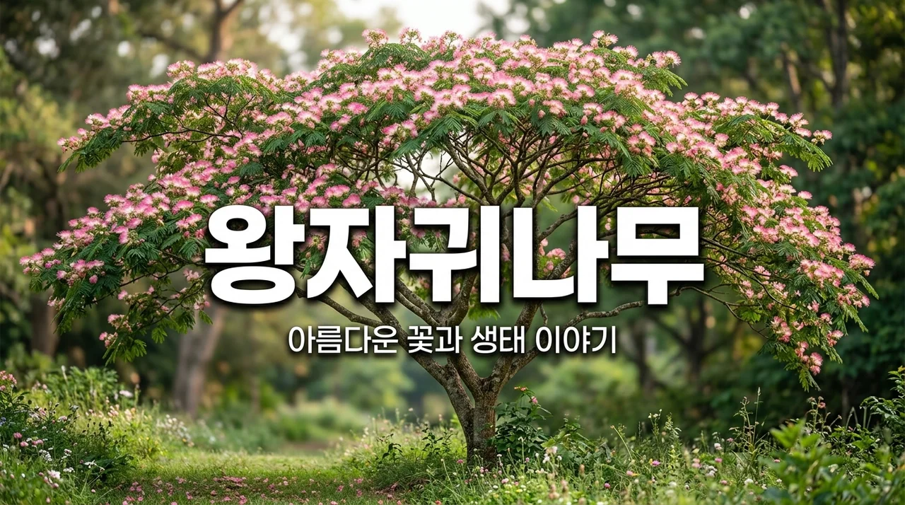 왕자귀나무 특징과 매력, 목포 고하도에서 만나는 특별한 나무